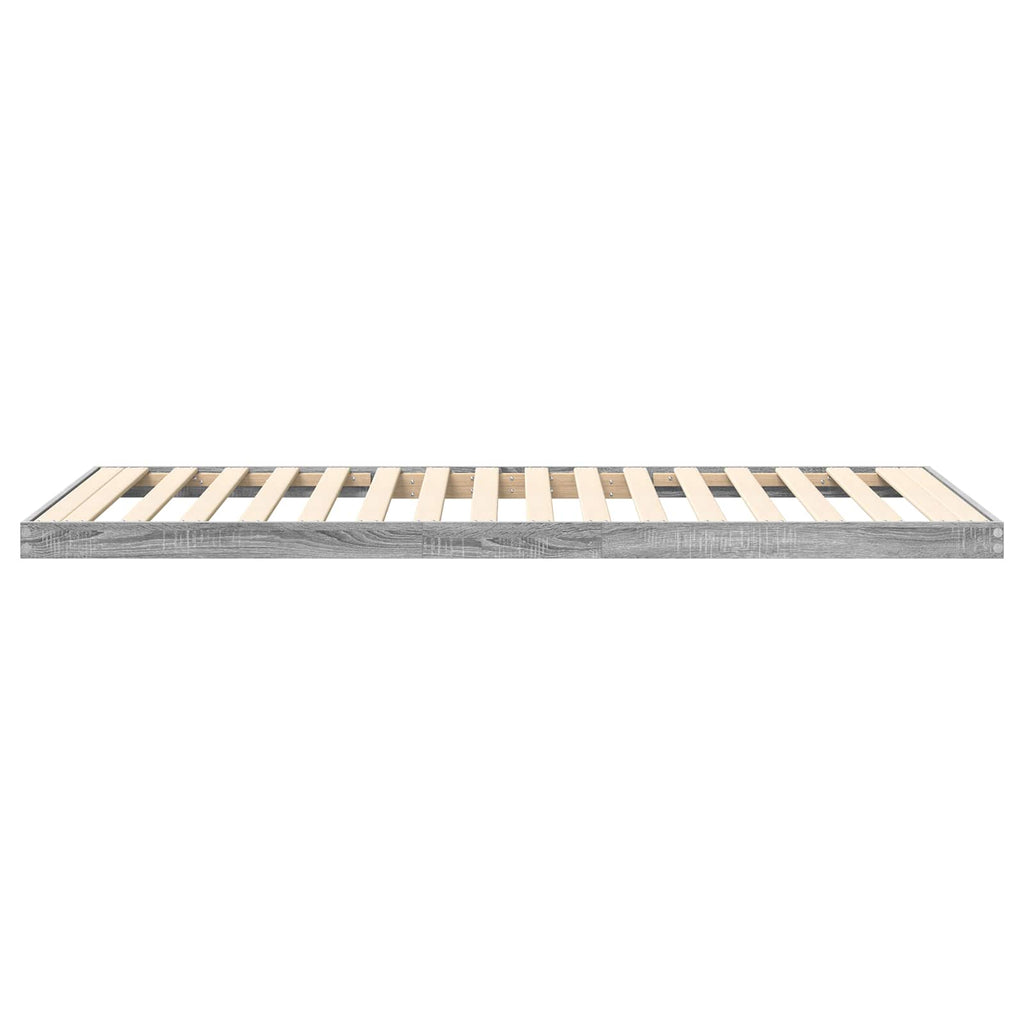 Bodenbettrahmen Sonoma 75 x 190 cm Holzwerkstoff