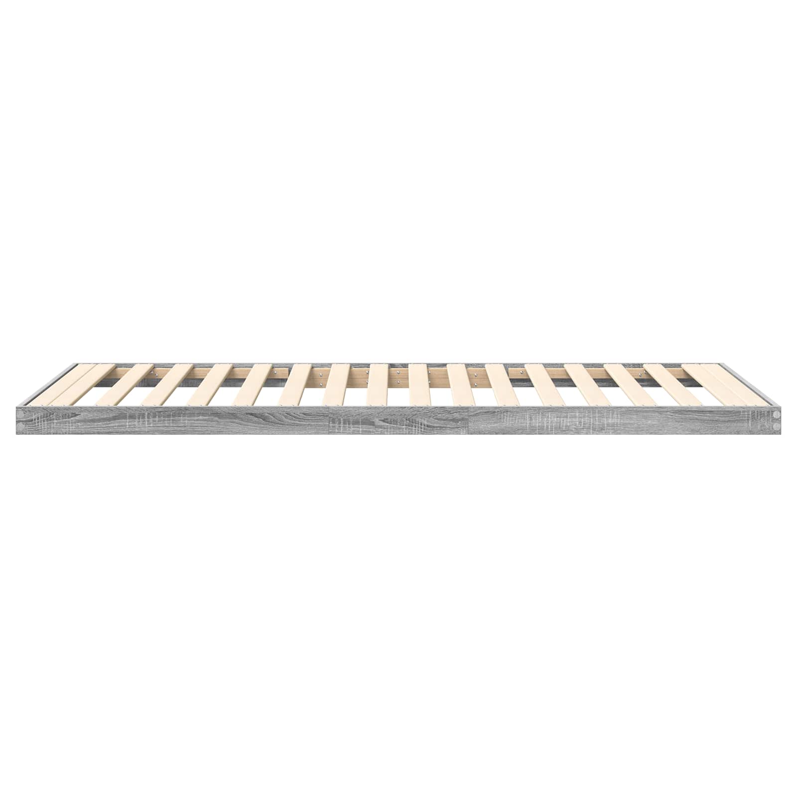 Bodenbettrahmen Sonoma 75 x 190 cm Holzwerkstoff