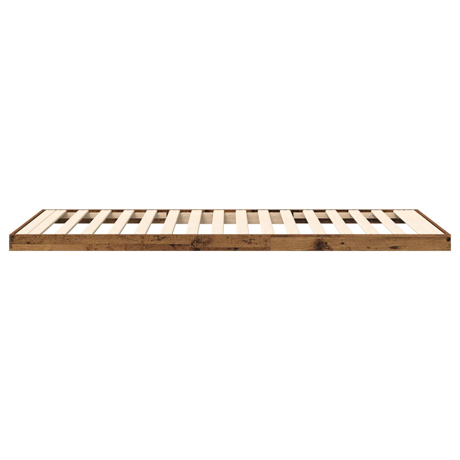Bodenbettrahmen Altholz 75 x 190 cm Holzwerkstoff