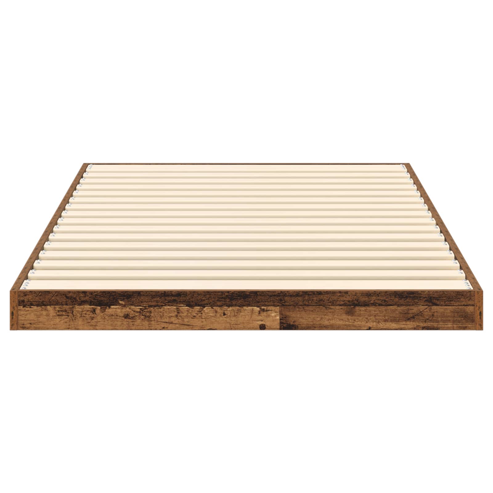 Bodenbettrahmen Altholz 90 x 200 cm Holzwerkstoff