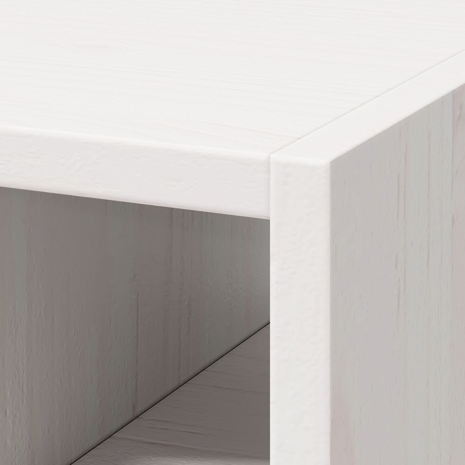 Weinregal 2 pcs Weiß 56 x 25 x 56 cm Massives Kiefernholz