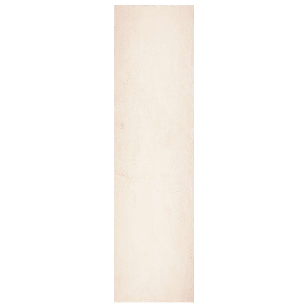 Mittlerer Flor weicher und waschbarer Teppich HUARTE Beige