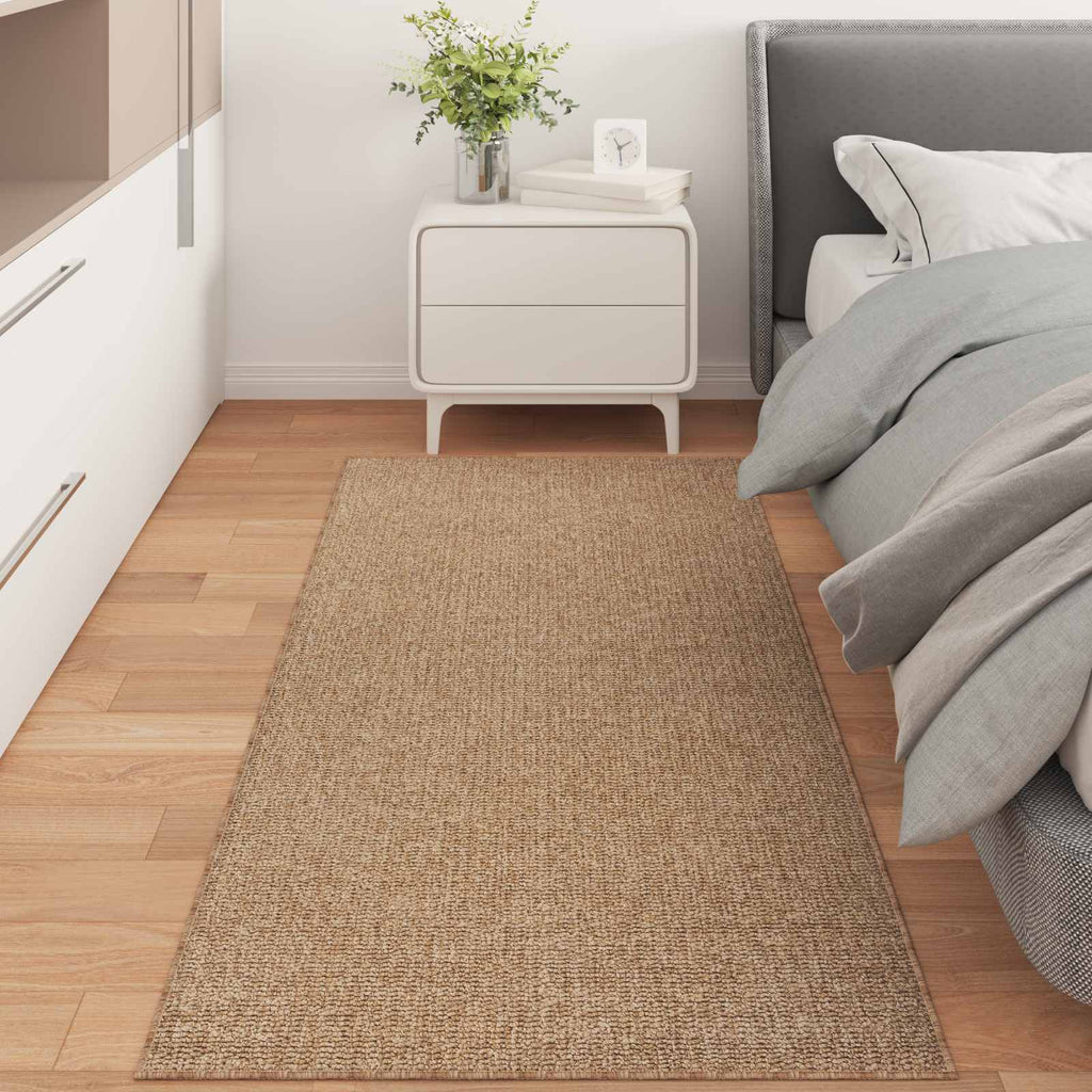 Bereichsteppiche Rechtwinklig AGIRA Natur 150 x 80 cm Polyester
