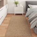 Bereichsteppiche Rechtwinklig AGIRA Natur 150 x 80 cm Polyester