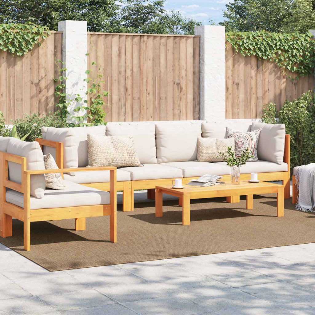 Bereichsteppiche Rechtwinklig AGIRA Natur 340 x 240 cm