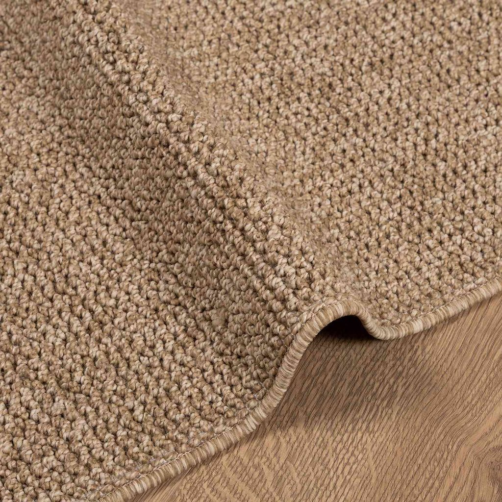 Bereichsteppiche Quadratisch AGIRA Natur 120 x 120 cm Polyester