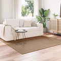 Bereichsteppiche Quadratisch AGIRA Natur 200 x 200 cm Polyester