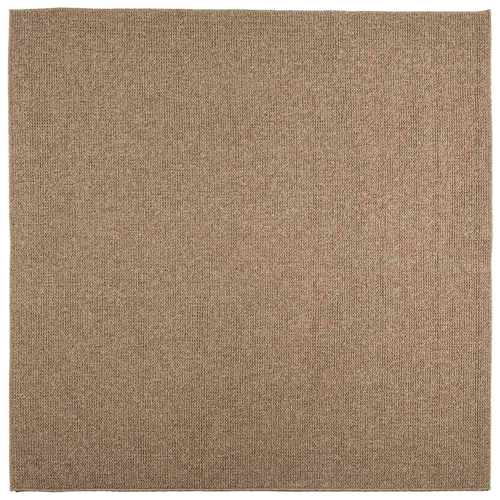 Bereichsteppiche Quadratisch AGIRA Natur 200 x 200 cm Polyester