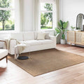 Bereichsteppiche Quadratisch AGIRA Natur 240 x 240 cm Polyester