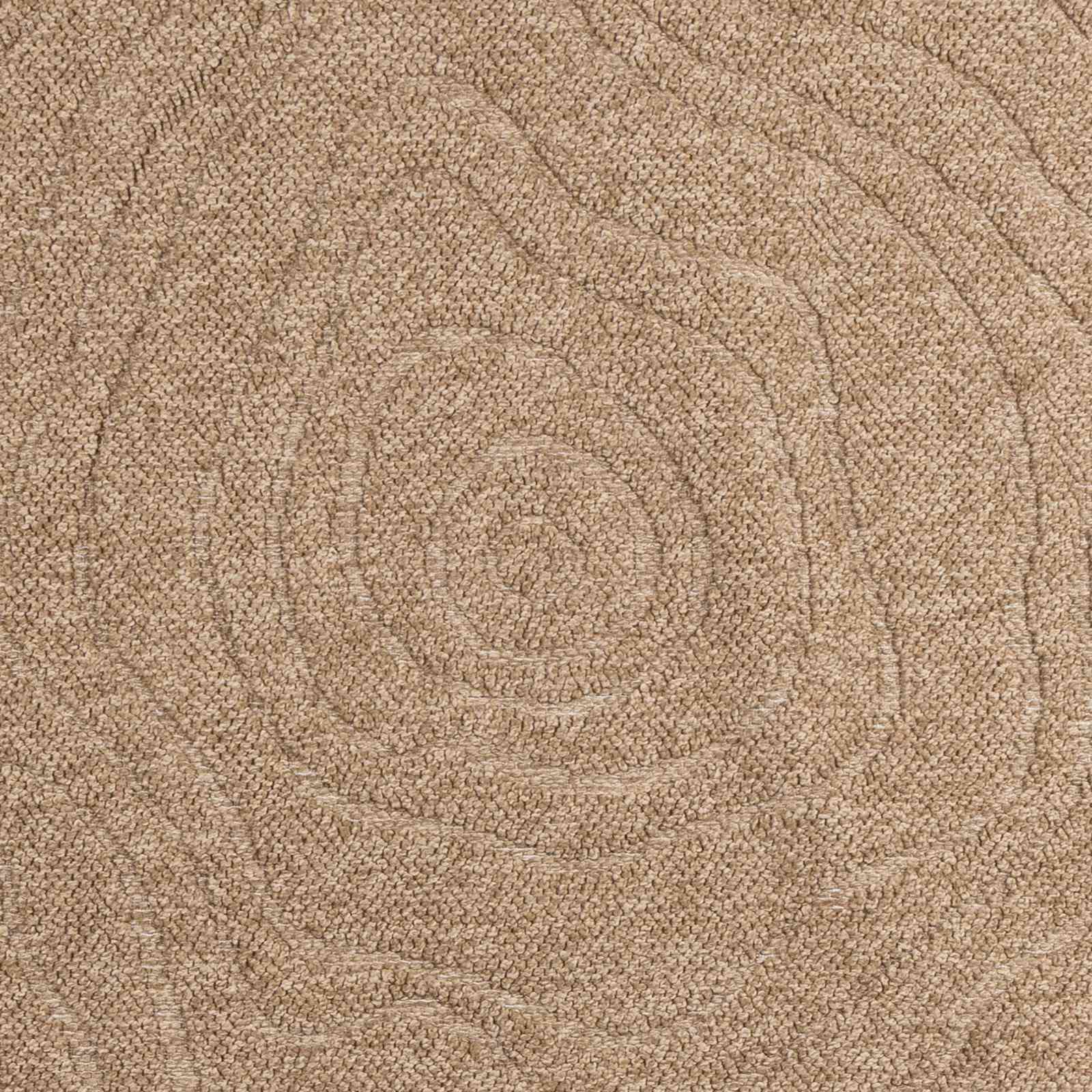 Bereichsteppiche Moiré AGIRA Natur 230 x 160 cm Polyester