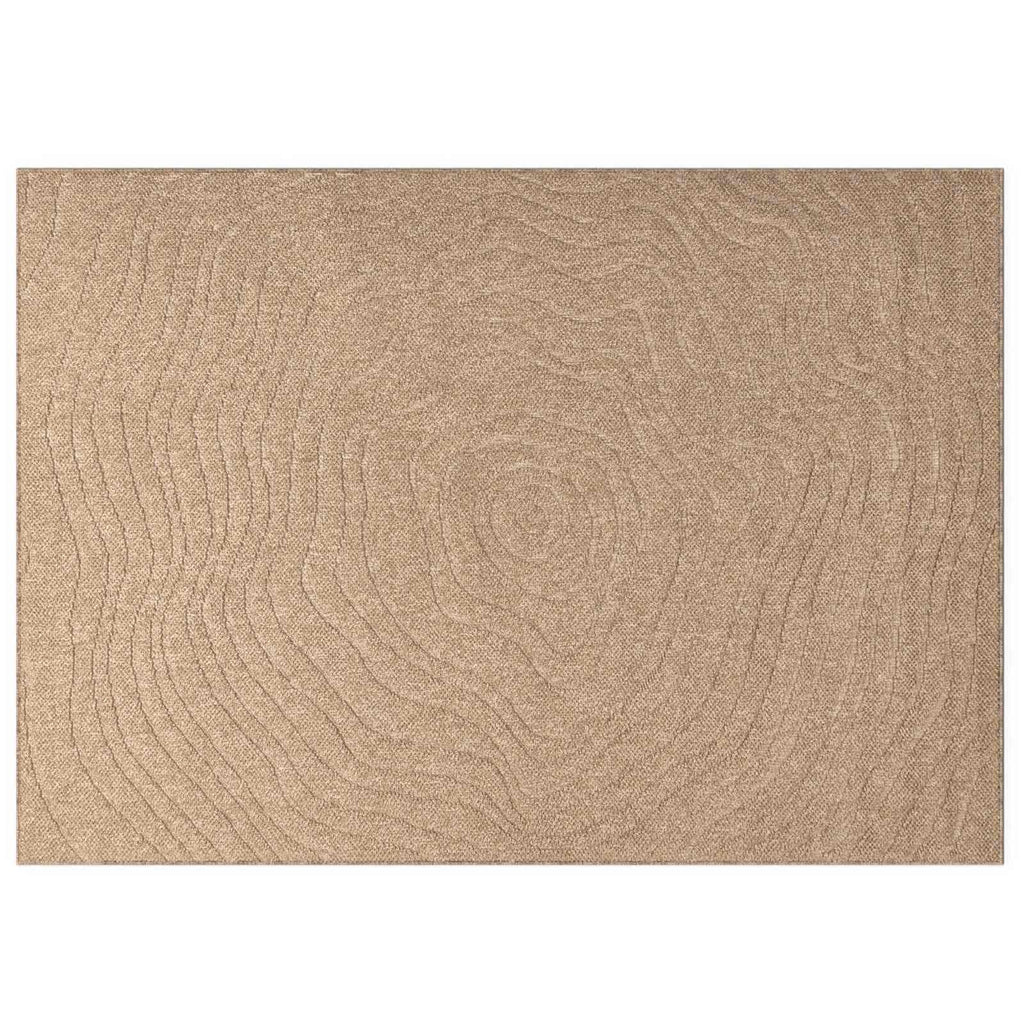 Bereichsteppiche Moiré AGIRA Natur 280 x 200 cm Polyester