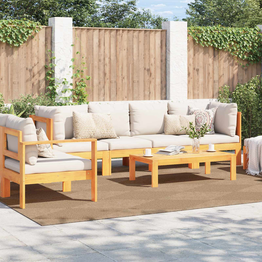Bereichsteppiche Rechtwinklig AGIRA Natur 340 x 240 cm