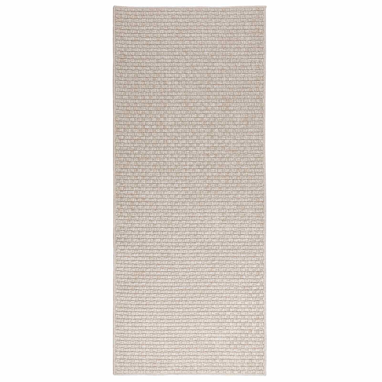 Bereichsteppiche Rechtwinklig FARO Creme 200 x 80 cm Polyester
