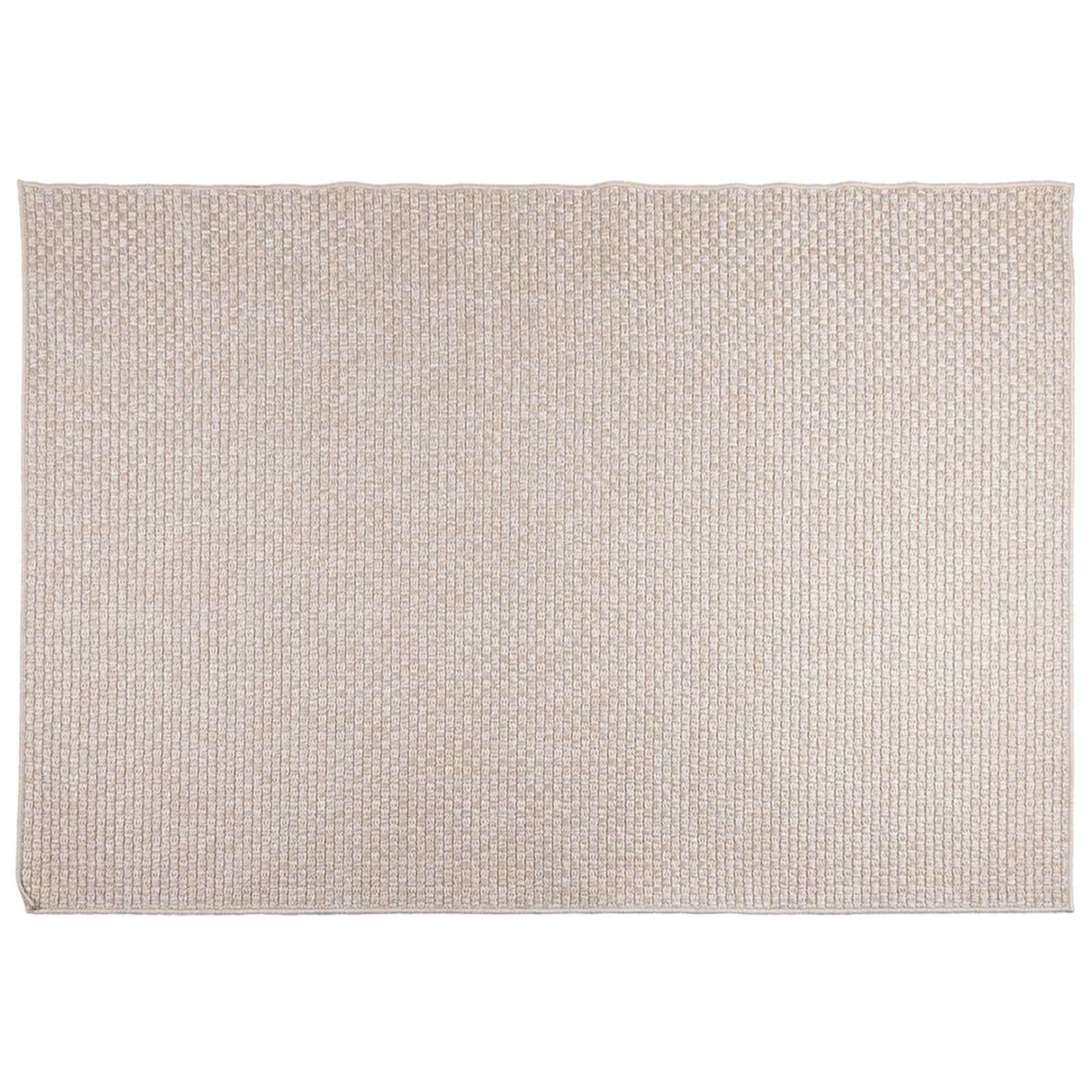Bereichsteppiche Rechtwinklig FARO Creme 170 x 120 cm Polyester