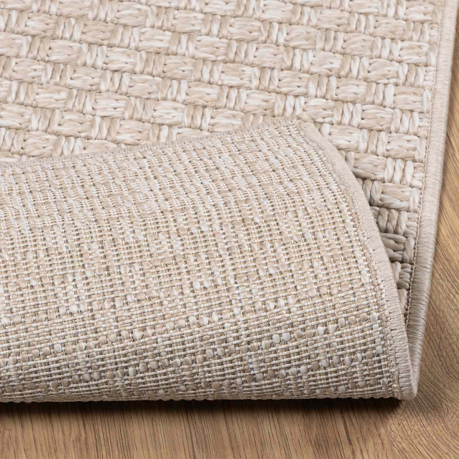 Bereichsteppiche Rechtwinklig FARO Creme 340 x 240 cm Polyester