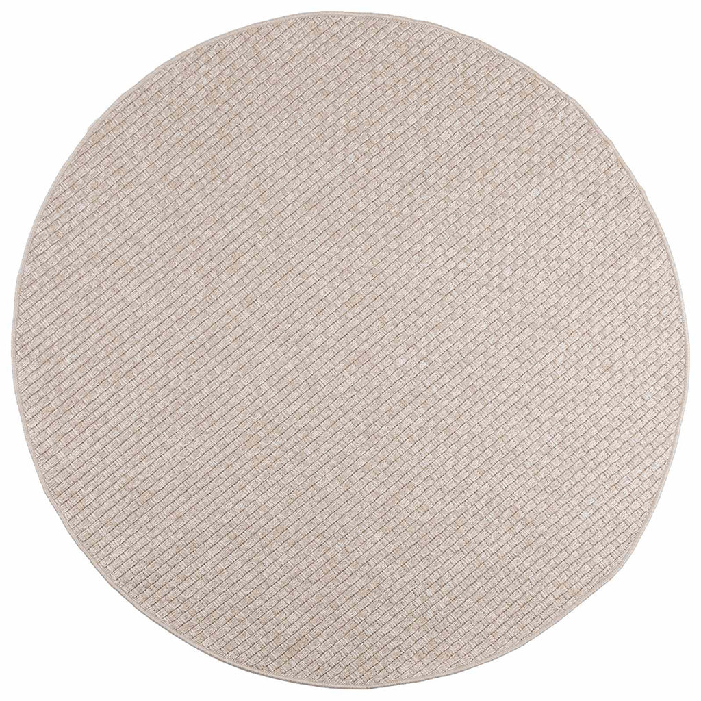 Bereichsteppiche Rund FARO Creme Ø 160 CM Polyester