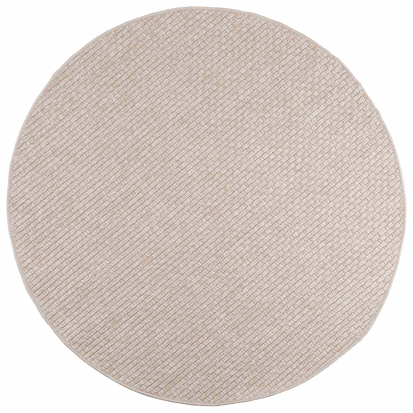 Bereichsteppiche Rund FARO Creme Ø 160 CM Polyester