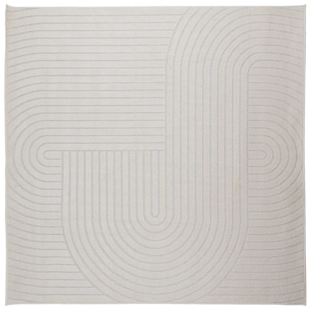 Bereichsteppiche PALMERAS Creme 200 x 200 cm Polyester