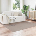 Bereichsteppiche PALMERAS Beige 120 x 120 cm Polyester