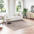 Bereichsteppiche PALMERAS Beige 240 x 240 cm Polyester