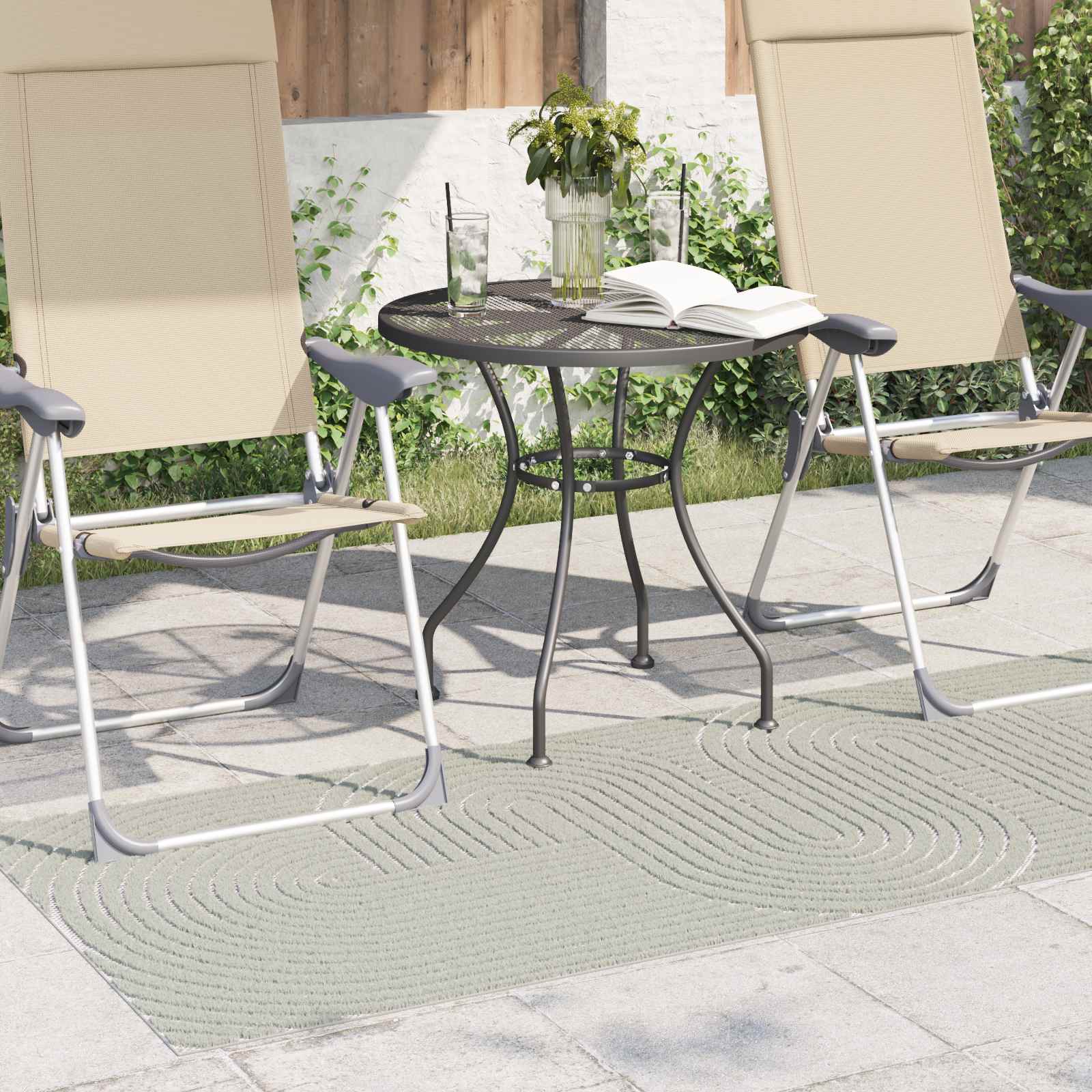 Bereichsteppiche PALMERAS Grün 80 x 150 cm Polyester