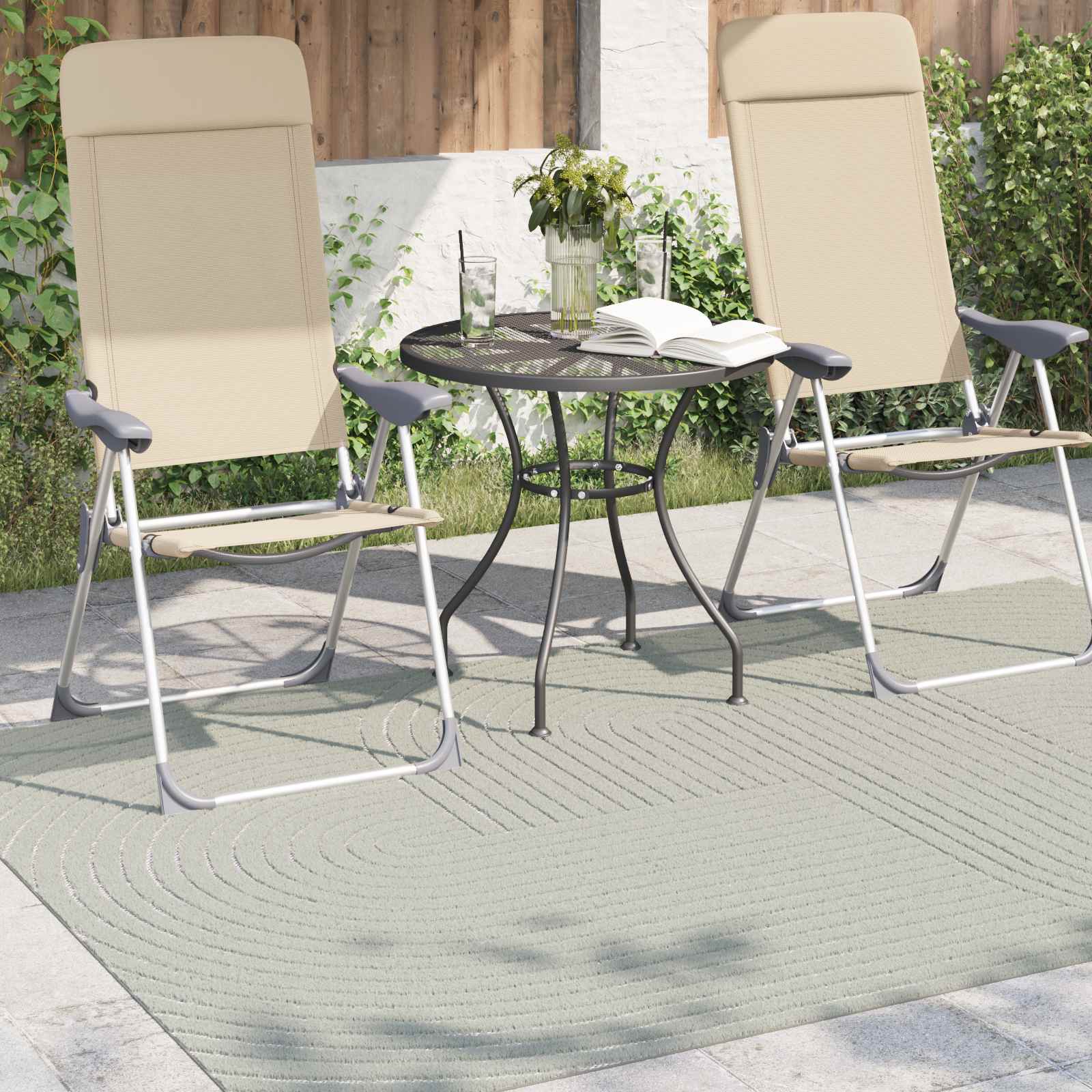 Bereichsteppiche PALMERAS Grün 120 x 170 cm Polyester