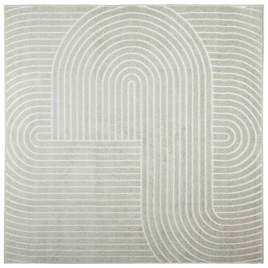 Bereichsteppiche PALMERAS Grün 120 x 120 cm Polyester