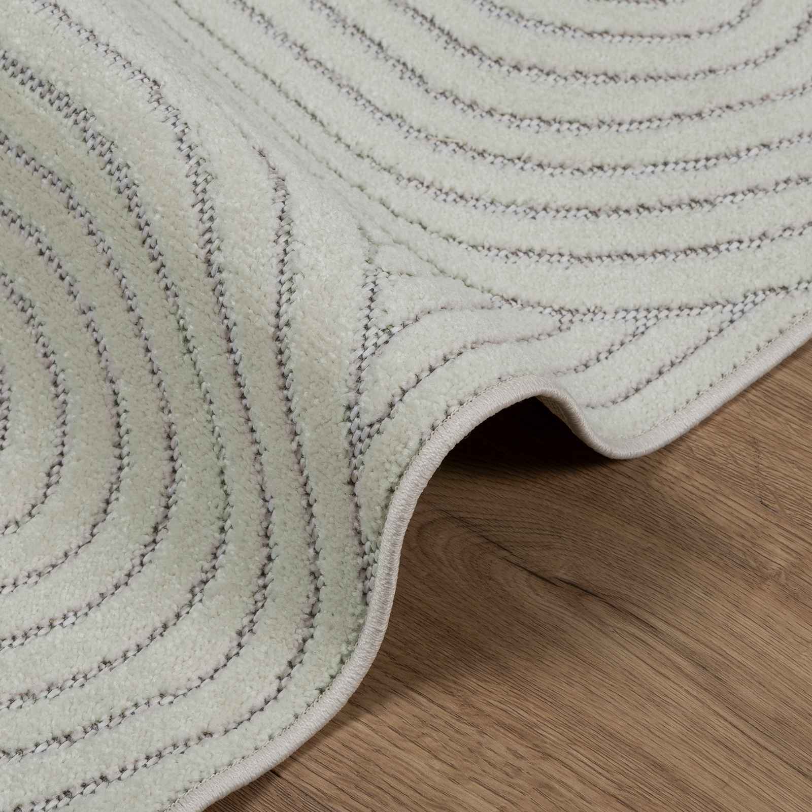 Bereichsteppiche PALMERAS Grün 200 x 200 cm Polyester