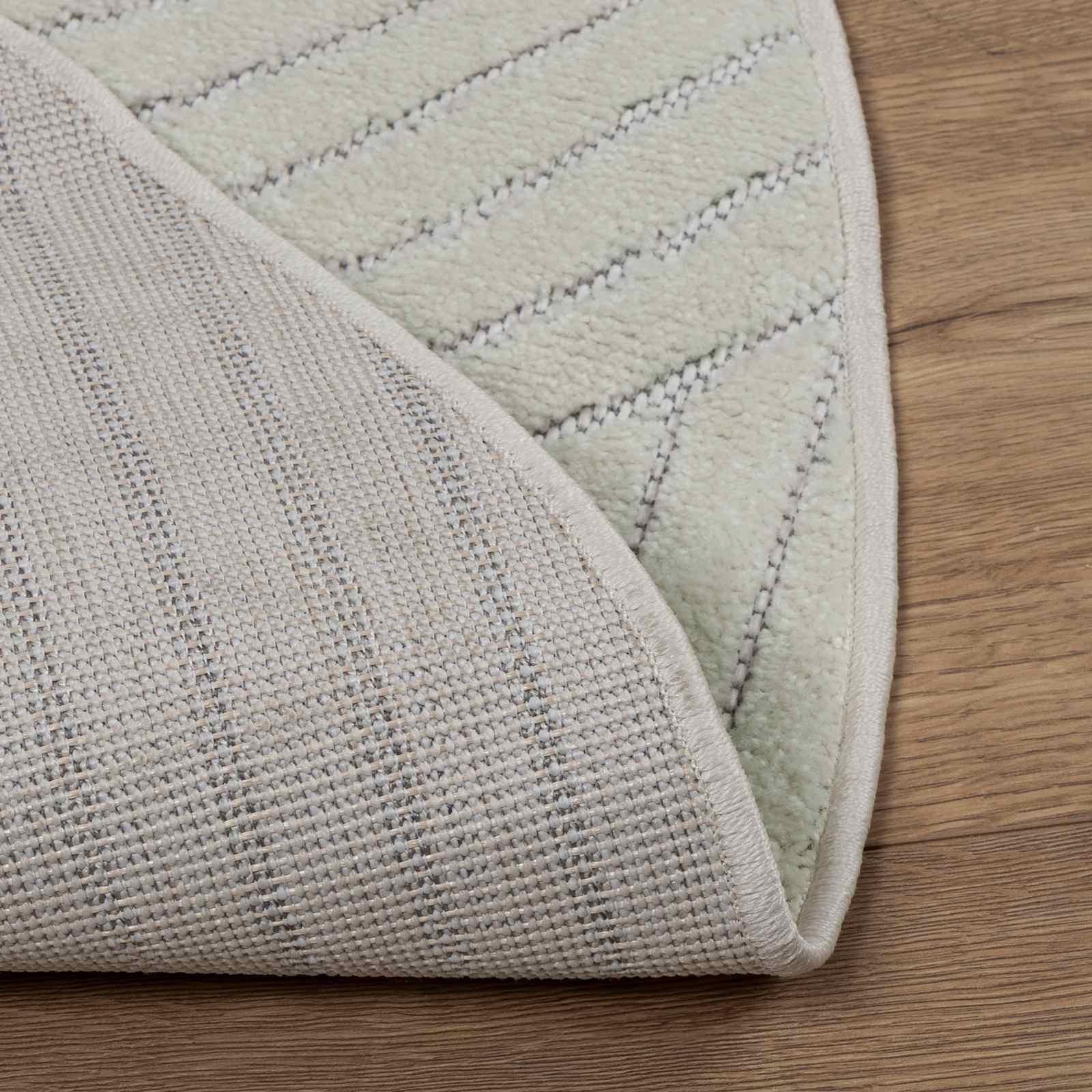 Bereichsteppiche Rund PALMERAS Grün Ø 120 CM Polyester