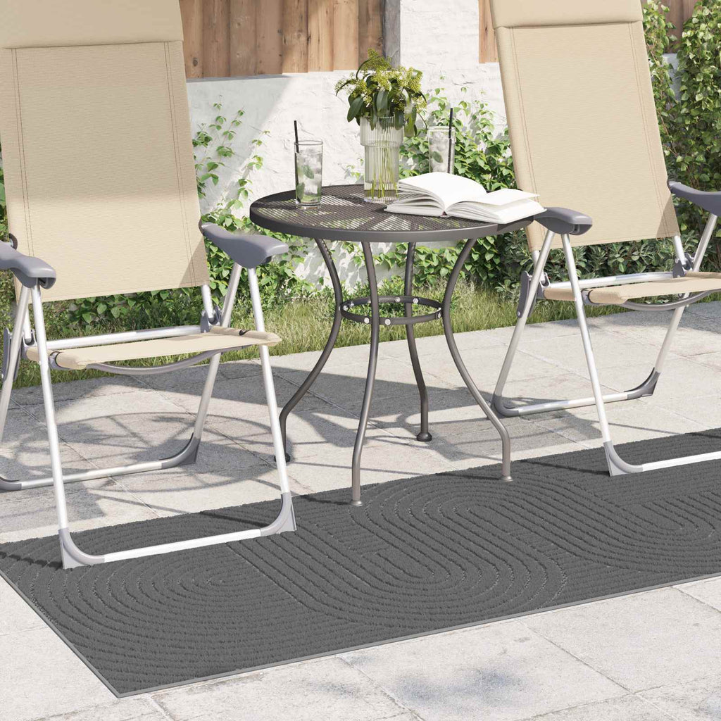 Bereichsteppiche PALMERAS Anthrazit 200 x 80 cm Polyester