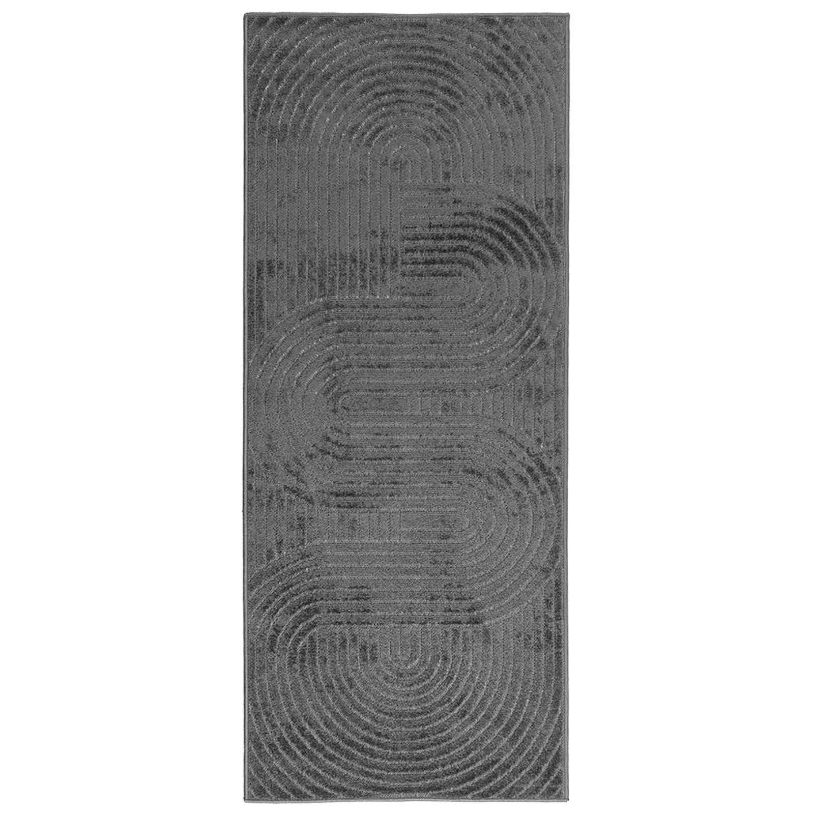 Bereichsteppiche PALMERAS Anthrazit 200 x 80 cm Polyester