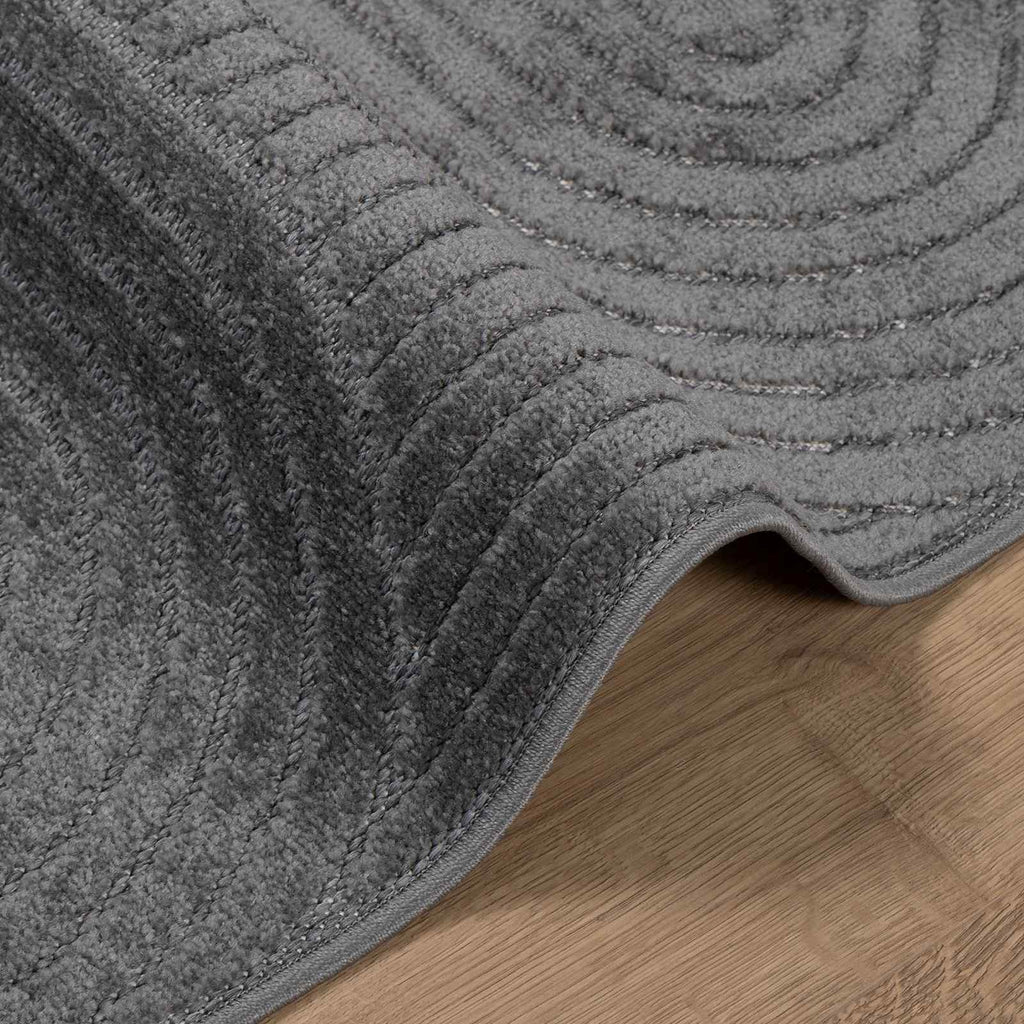 Bereichsteppiche PALMERAS Anthrazit 170 x 120 cm Polyester