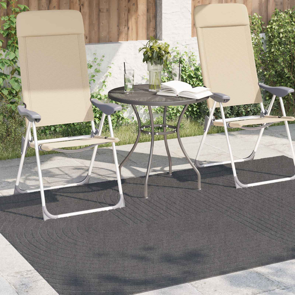 Bereichsteppiche PALMERAS Anthrazit 200 x 140 cm Polyester