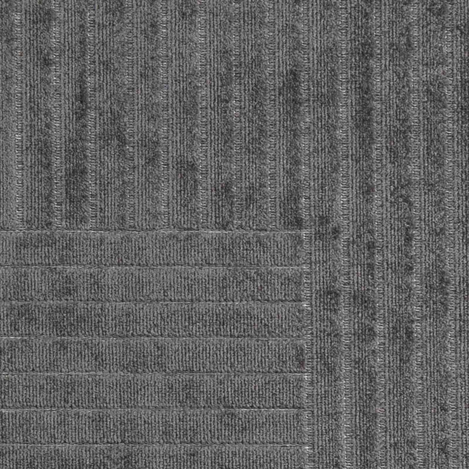 Bereichsteppiche Rund PALMERAS Anthrazit Ø 160 CM Polyester