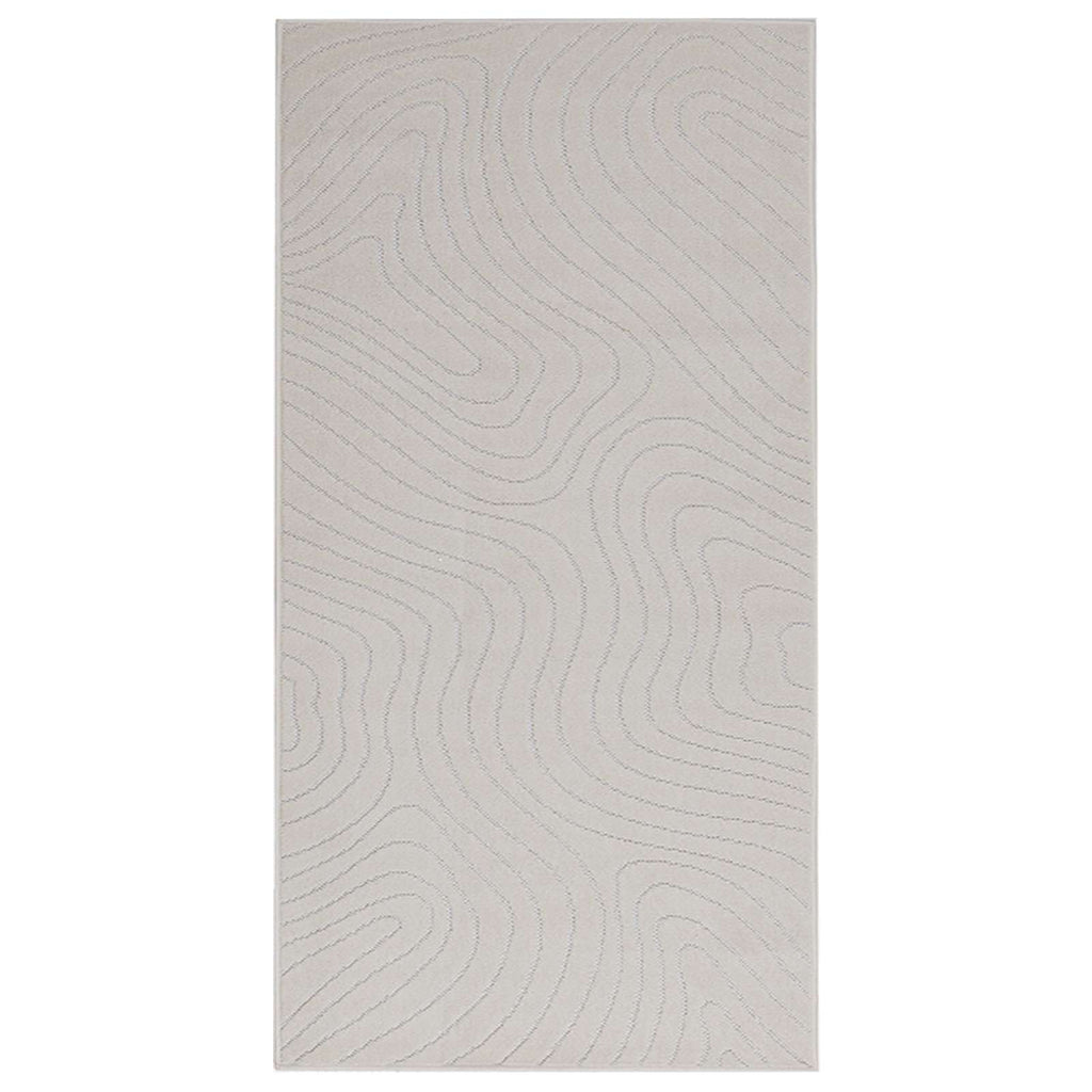 Bereichsteppiche PALMERAS Creme 150 x 80 cm Polyester
