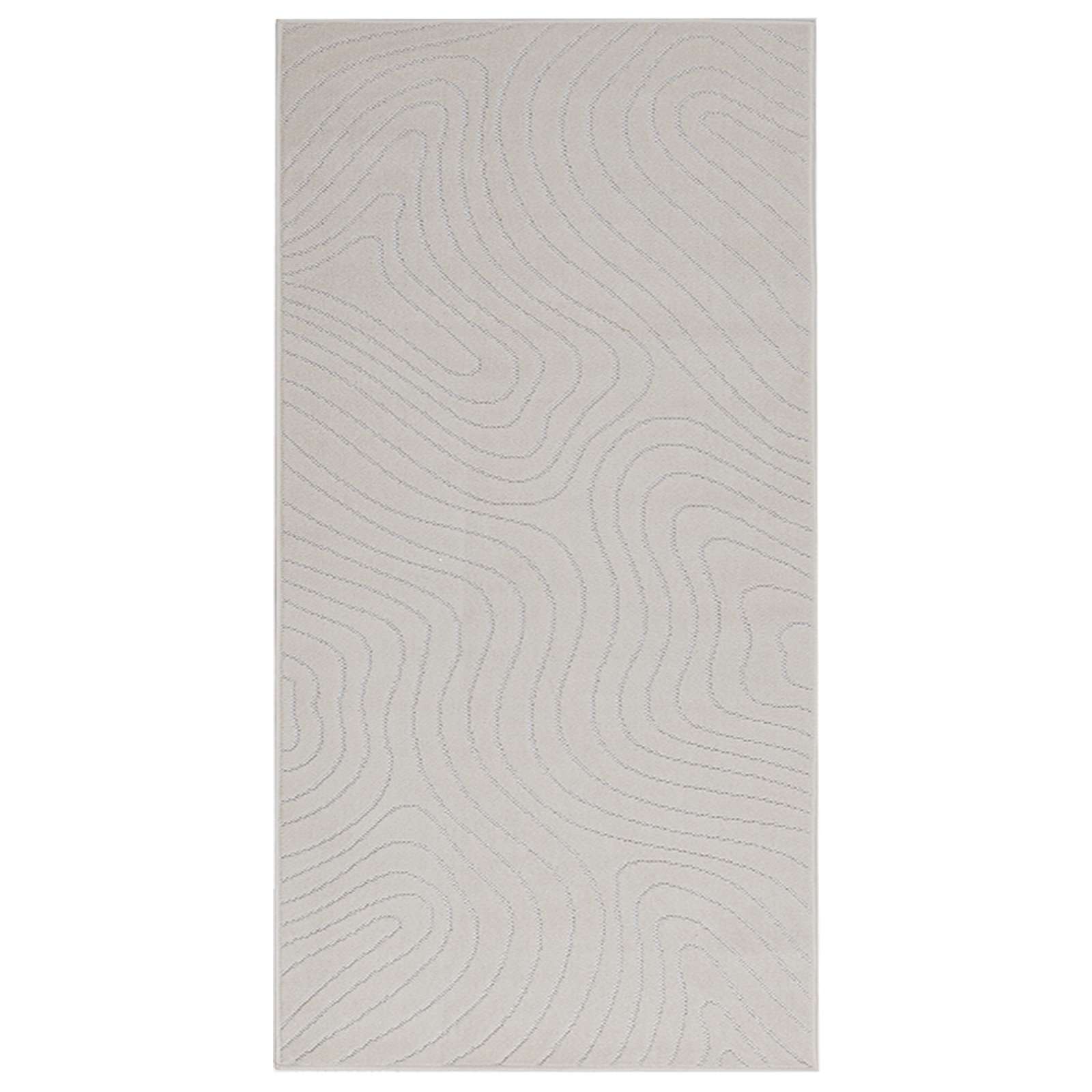 Bereichsteppiche PALMERAS Creme 200 x 80 cm Polyester