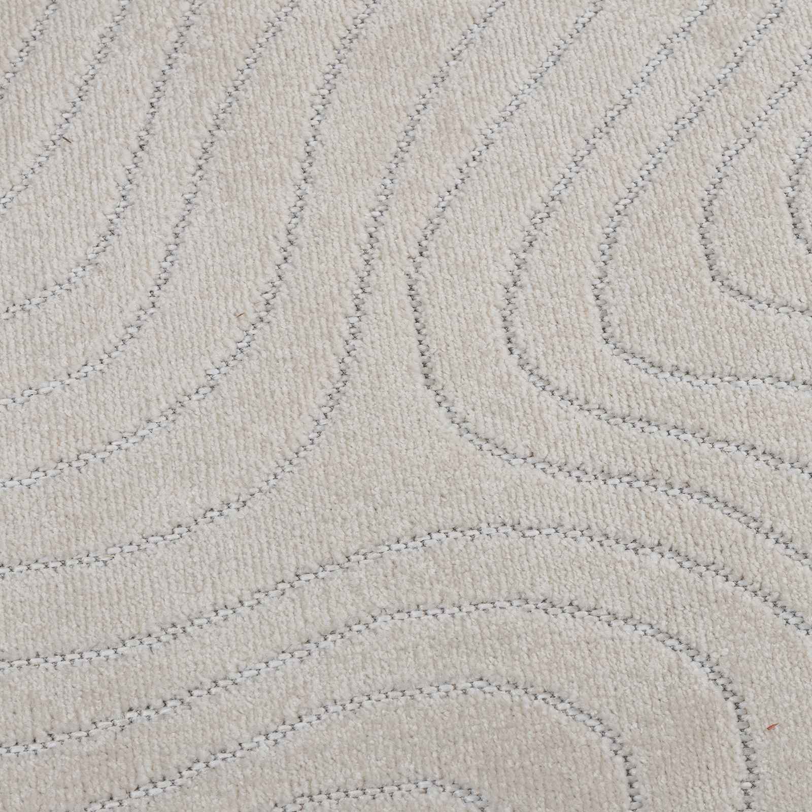 Bereichsteppiche PALMERAS Creme 170 x 120 cm Polyester