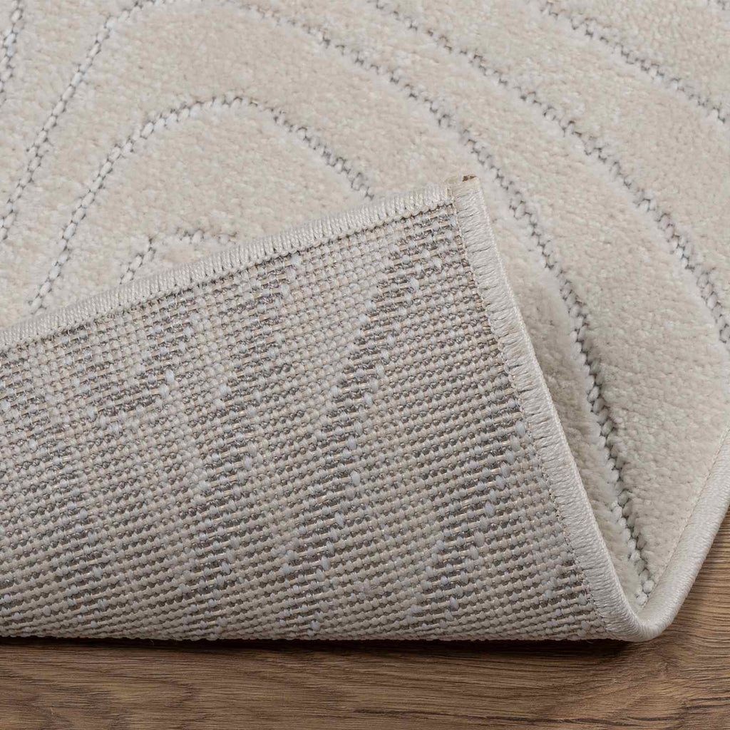 Bereichsteppiche PALMERAS Creme 230 x 160 cm Polyester