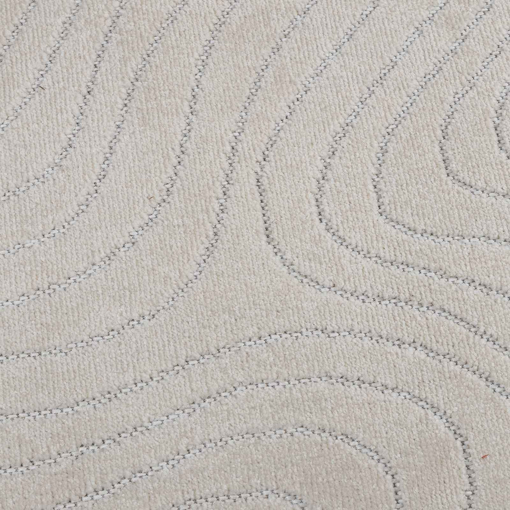 Bereichsteppiche PALMERAS Creme 230 x 160 cm Polyester