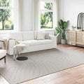 Bereichsteppiche PALMERAS Creme 340 x 240 cm Polyester