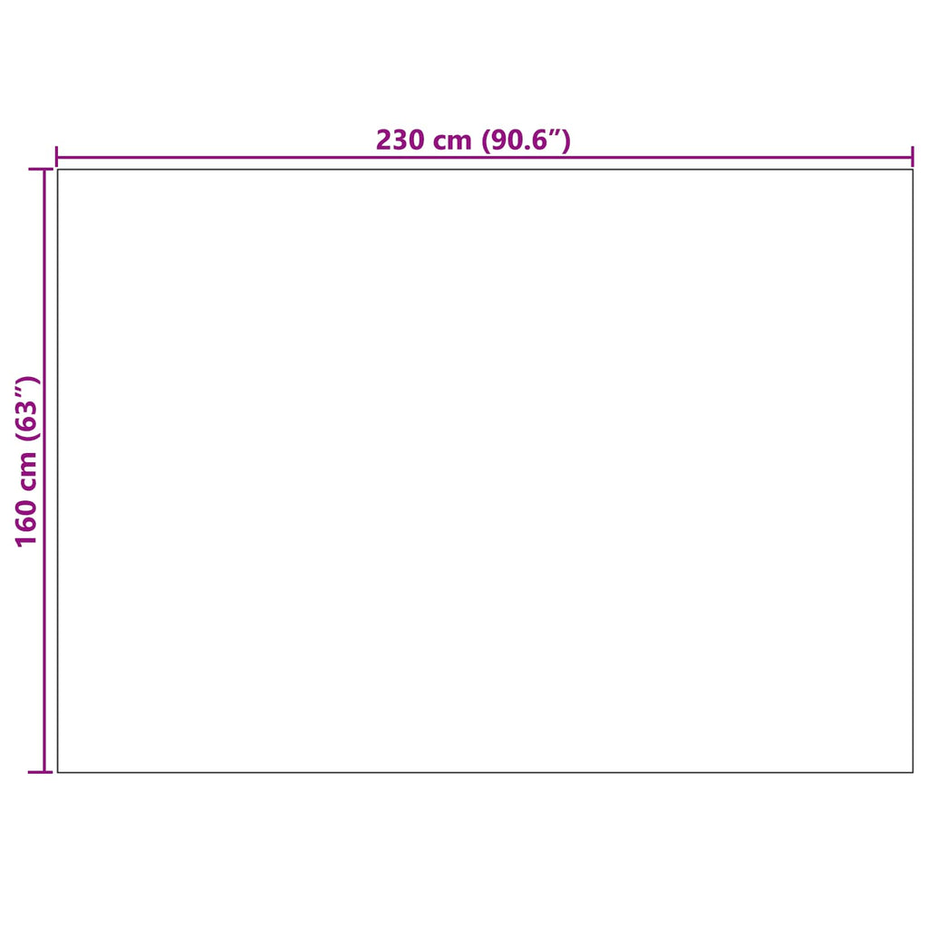 Bereichsteppiche PALMERAS Beige 160 x 230 cm Polyester
