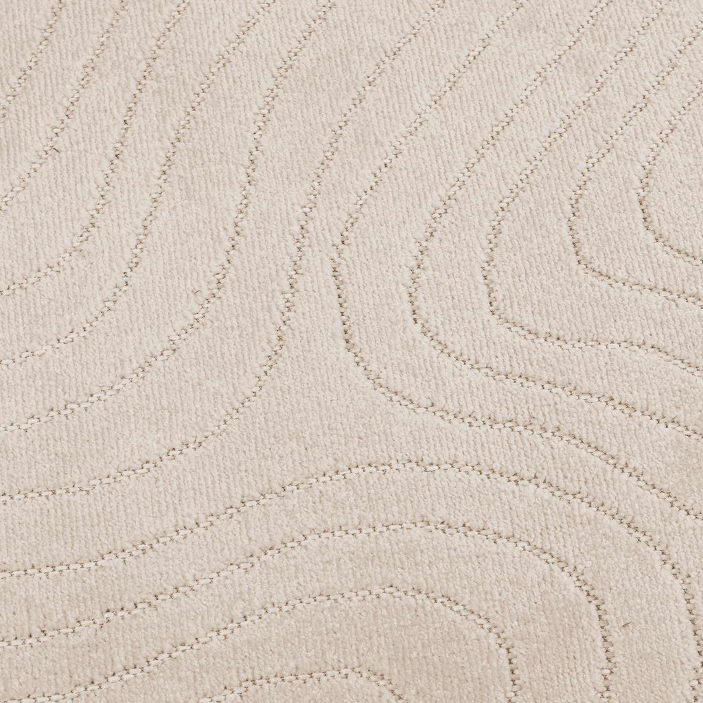 Bereichsteppiche PALMERAS Beige 120 x 120 cm Polyester