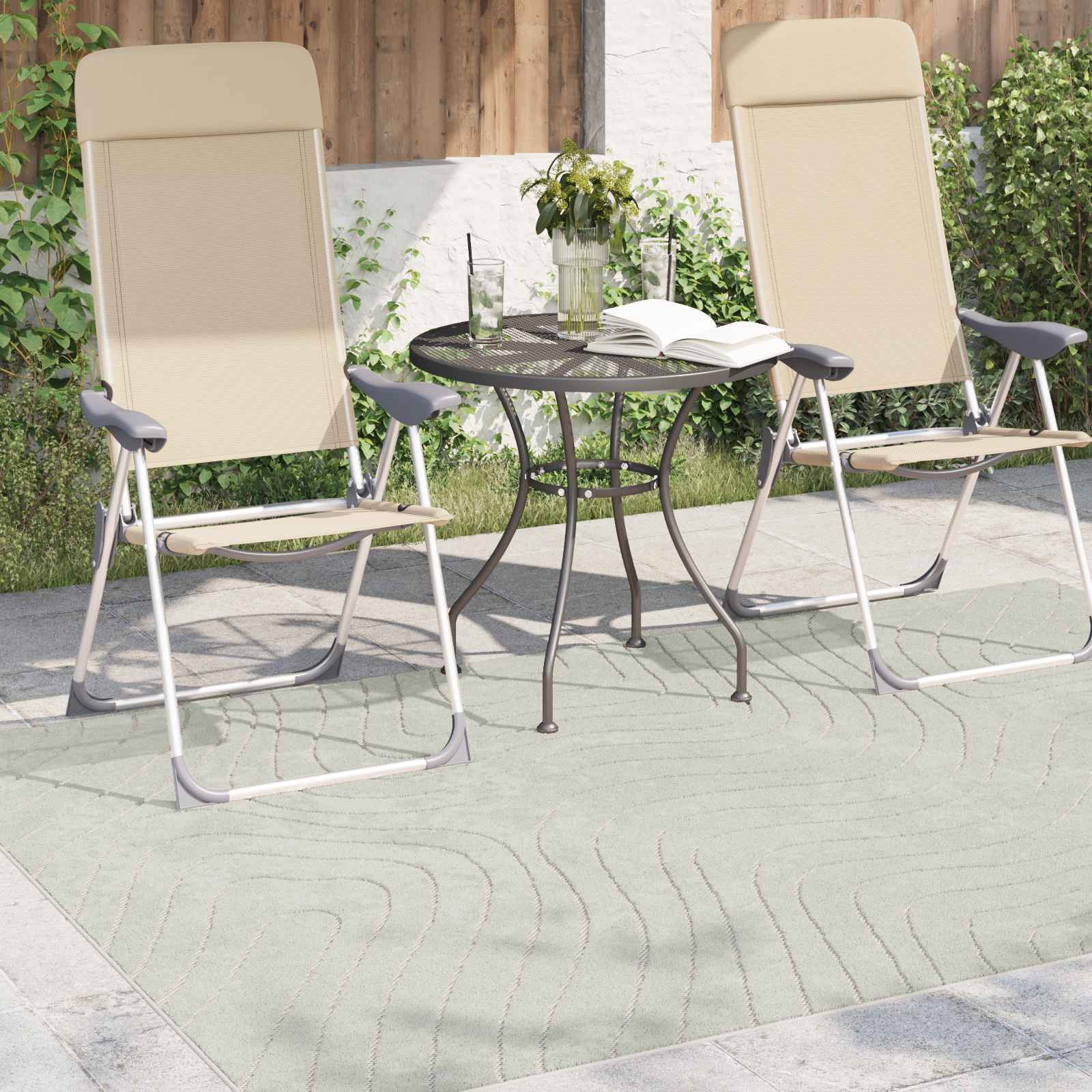 Bereichsteppiche PALMERAS Grün 140 x 200 cm Polyester