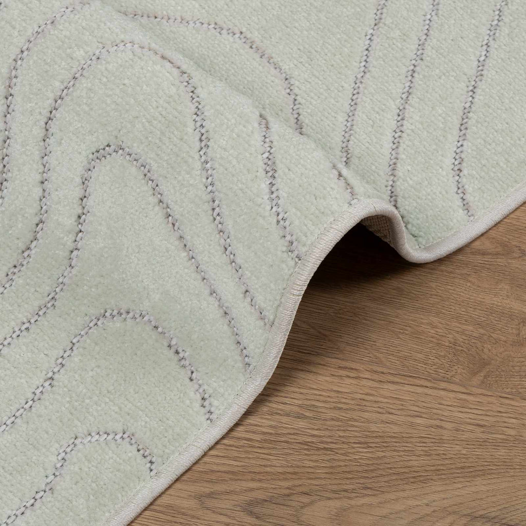 Bereichsteppiche PALMERAS Grün 240 x 240 cm Polyester