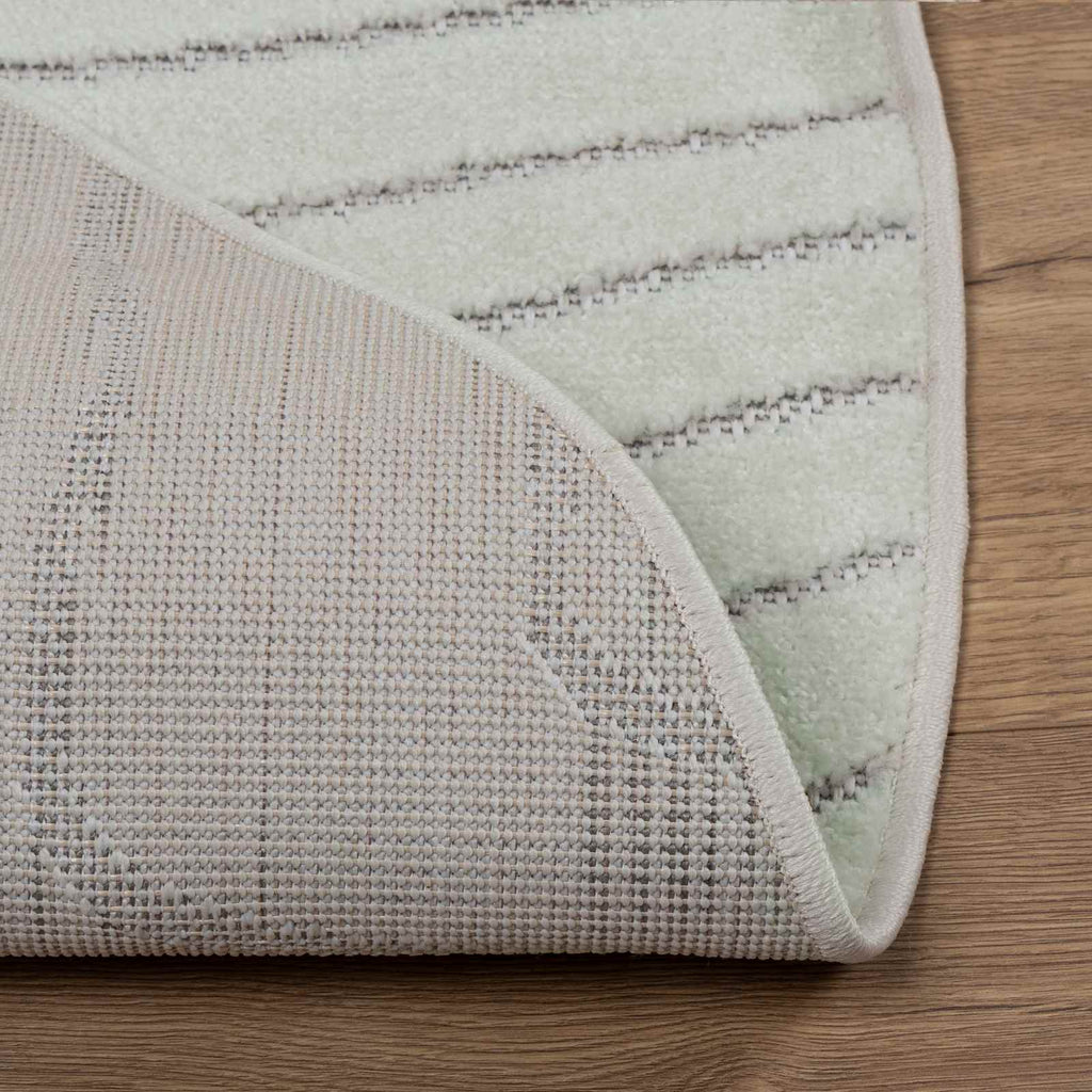 Bereichsteppiche Rund PALMERAS Grün Ø 120 CM Polyester