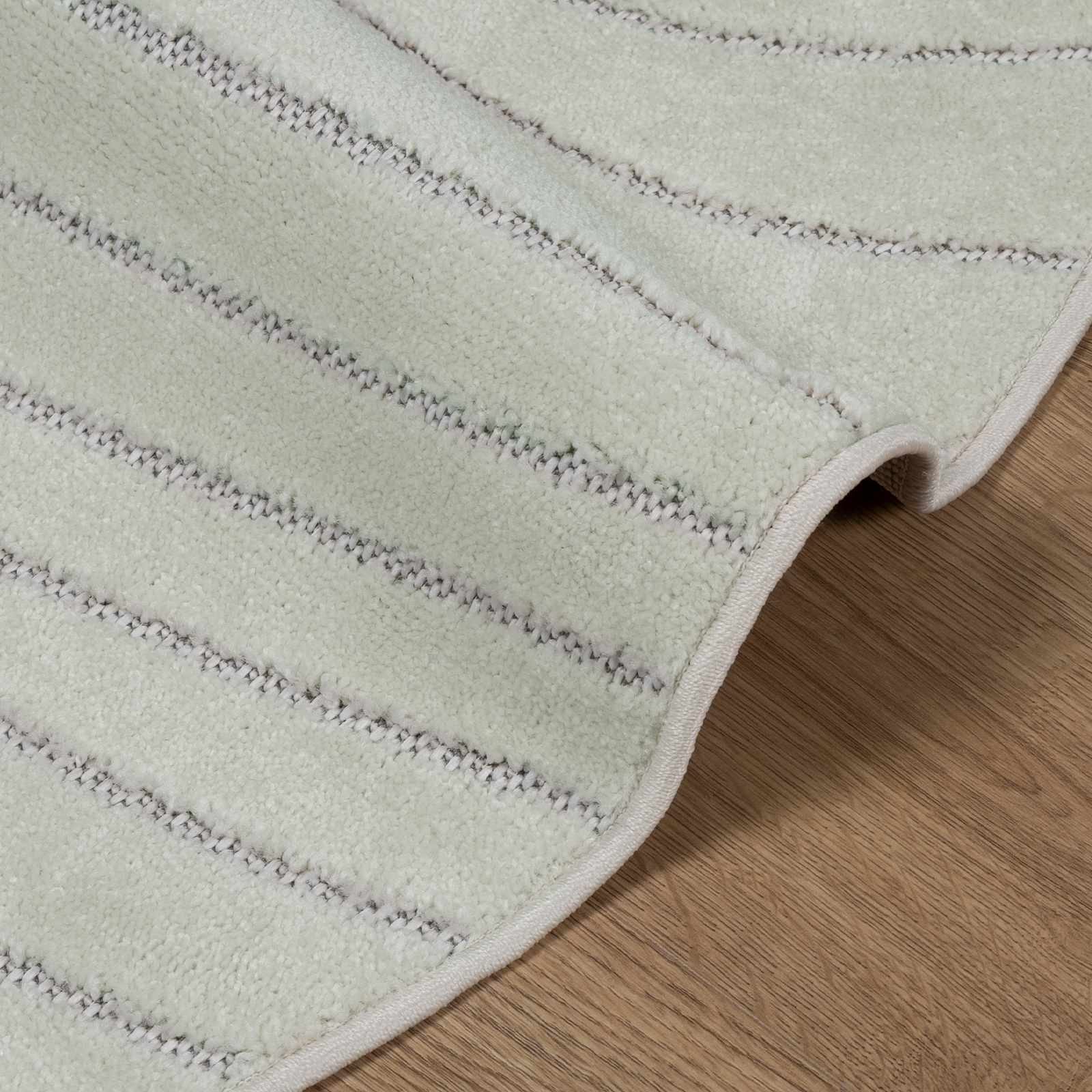 Bereichsteppiche Rund PALMERAS Grün Ø 120 CM Polyester