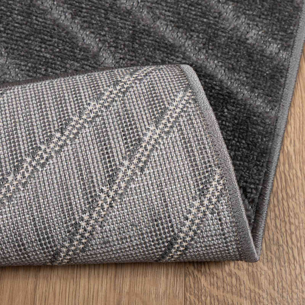 Bereichsteppiche PALMERAS Anthrazit 150 x 80 cm Polyester