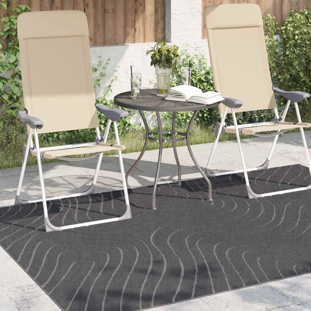Bereichsteppiche PALMERAS Anthrazit 230 x 160 cm Polyester