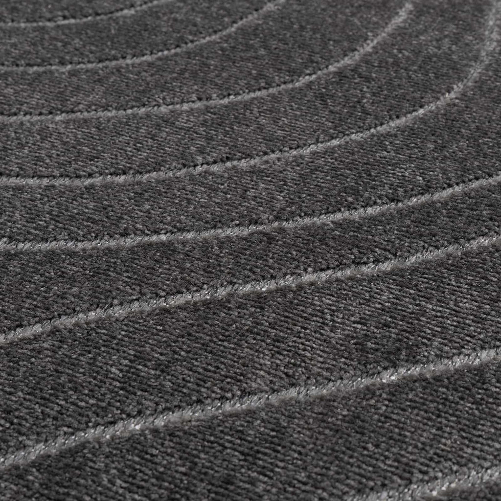 Bereichsteppiche PALMERAS Anthrazit 230 x 160 cm Polyester