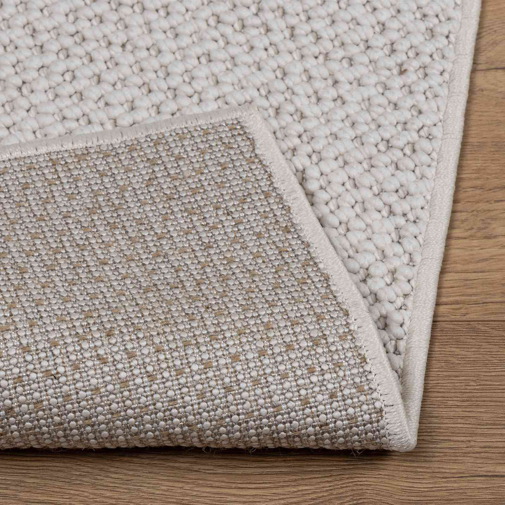 Bereichsteppiche Rechtwinklig LUGO Creme 200 x 80 cm Polyester